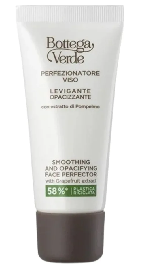 База под макияж Bottega Verde Smoothing And Opacifying Face Perfector With Grapefruit Extract матирующая, с экстрактом грейпфрута, 25 мл