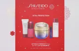 Женский набор Shiseido Vital Perfection & Ginza Night крем 50 мл концентрат 10 мл пенка 15 мл лосьон и пробник 0.6 мл — фото 1