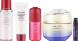 Женский набор Shiseido Vital Perfection & Ginza Night крем 50 мл концентрат 10 мл пенка 15 мл лосьон и пробник 0.6 мл — фото 2