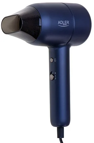 Фен Adler AD 2279 синий 1800 Вт с ионизацией и концентратором