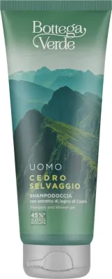 Шампунь-гель для душа Bottega Verde Cedro Selvaggio с кедром и бергамотом, 200 мл