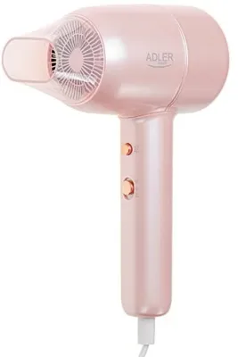 Фен Adler AD 2279p розовый 1800 Вт, ионизация, 2 температуры
