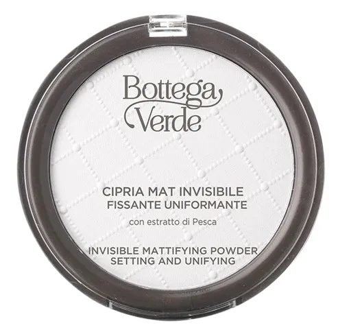 Полупрозрачная матирующая пудра Bottega Verde Invisible Mattifying Powder, 8,5 г