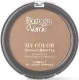 Пудра для лица Bottega Verde My Color Compact Bronzing Powder бронзирующая, компактная, 8 г, оттенок Cinnamon — фото 1