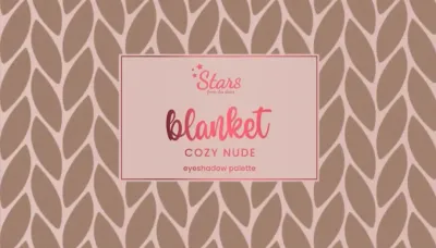 Палетка теней Stars From The Stars Blanket Eyeshadow Palette 10 оттенков нюдовая