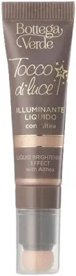 Хайлайтер для лица Bottega Verde Tocco Di Luce Liquid Brightening Effect жидкий, с аппликатором-спонжем, 6 мл