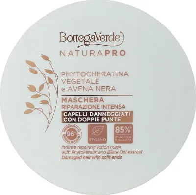 Маска для волос Bottega Verde Naturapro Intense Repairing Action Mask восстанавливающая, для сильно повреждённых волос, 250 мл