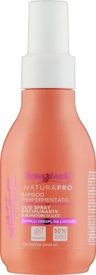 Bottega Verde Naturapro масло-спрей для укладки — это не шампунь, разглаживающее средство с бамбуком, 100 мл, Италия