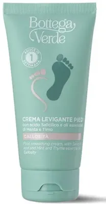 Крем для стоп Bottega Verde Foot Smoothing Cream смягчающий, с салициловой кислотой, 75 мл