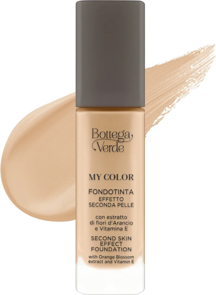 Тональный флюид Bottega Verde Waterproof 24-Hour Foundation водостойкий стойкий, 30 мл, оттенок 02 - Pink Vanilla