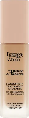 Тональная основа Bottega Verde D'Amore D'Accordo сияющая увлажняющая, 30 мл