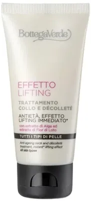 Крем для шеи и декольте Bottega Verde Lifting Effect антивозрастной для тонуса 50 мл