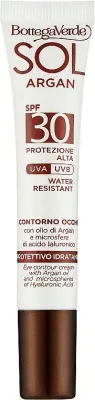 Крем для кожи вокруг глаз Bottega Verde Sol Argan Eye Contour Cream солнцезащитный, SPF30, водостойкий, 10 мл