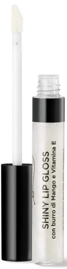 Блеск для губ Bottega Verde Shiny Lip Gloss With Mango Butter And Vitamin E прозрачный, сияющий, 6 мл, оттенок Frozen
