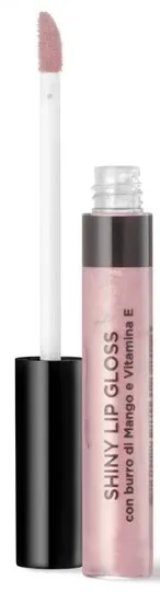 Блеск для губ Bottega Verde Shiny Lip Gloss With Mango Butter And Vitamin E прозрачный, сияющий, 6 мл, оттенок Cotton Candy