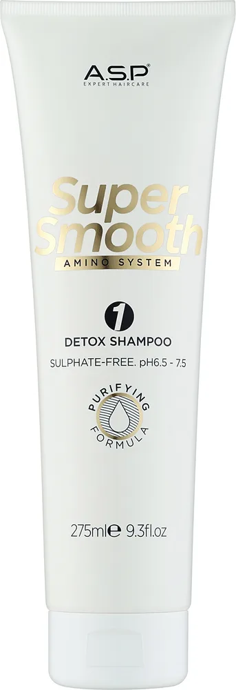 Шампунь ASP Amino System Detox от Affinage без сульфатов, для глубокого очищения волос, 275 мл, Италия