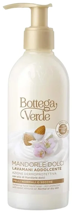 Мыло жидкое для рук Bottega Verde Mandorle Dolci с миндальным маслом, 250 мл