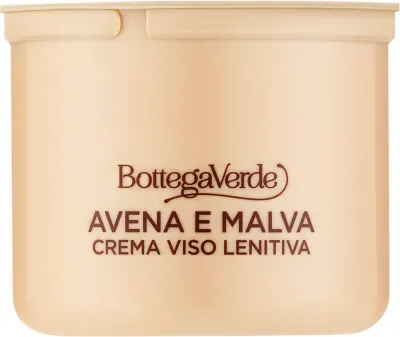 Крем для лица Bottega Verde Avena & Malva для чувствительной кожи сменный блок 50 мл