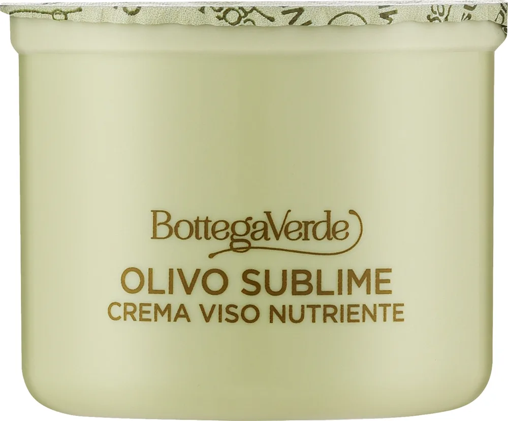 Крем для лица Bottega Verde Olivo Sublime с оливковым маслом сменный блок 50 мл
