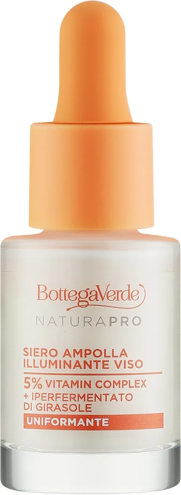 Сыворотка для лица осветляющая Bottega Verde Natura Pro 15 мл