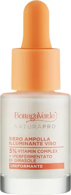 Сыворотка для лица осветляющая Bottega Verde Natura Pro 15 мл
