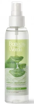 Дезодорант-спрей Bottega Verde Aloe Deodorant с алоэ, для чувствительной кожи, 125 мл