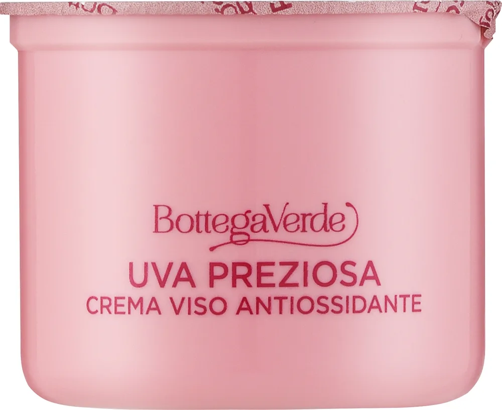 Крем-гель для лица Bottega Verde Uva Preziosa с виноградом сменный блок 50 мл