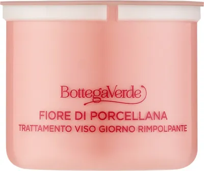 Крем для лица Bottega Verde Fiore Di Porcellana дневной с церамидами сменный блок 50 мл