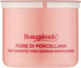 Крем для лица Bottega Verde Fiore Di Porcellana дневной с церамидами сменный блок 50 мл — фото 1