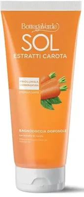 Гель для душа Bottega Verde Sol Estratti после загара с морковью, 200 мл