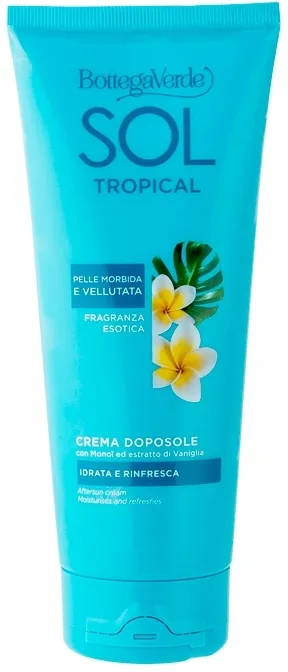 Крем для тела Bottega Verde Sol Tropical после загара увлажняющий 200 мл