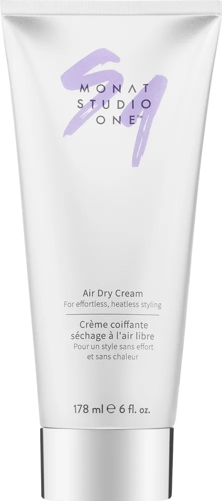 Крем для укладки волос Monat Studio One Air Dry несмываемый, для естественной сушки, против пушения, с маслами мурумуру и бабассу, 178 мл