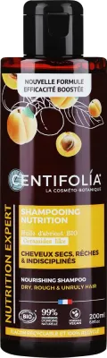 Шампунь Centifolia питательный, без сульфатов, для сухих и непослушных волос, с маслом абрикоса и буритиевым маслом, 500 мл, Франция