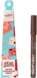 Тени для век PuroBio Cosmetics Secret Eyeshadow Pencil в карандаше, стойкие, серый металлик, 3 г — фото 1