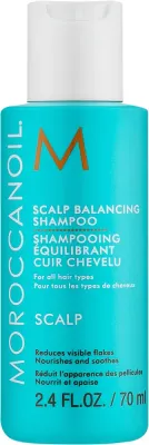 Шампунь MoroccanOil Scalp Balancing для кожи головы, с ментолом, ячменём, мелиссой и аргановым маслом, 250 мл, Израиль