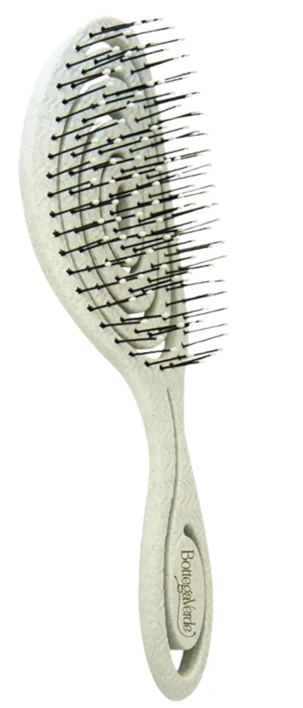 Щётка для волос Bottega Verde Knot Removal Brush для распутывания узелков, для сухих и влажных волос, 1 шт
