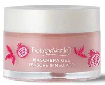 Гелевая маска для лица с гранатовой водой и красным чаем Bottega Verde Beauty Extracts Gel Mask With Pomegranate Water
