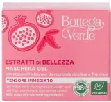 Гелевая маска для лица с гранатовой водой и красным чаем Bottega Verde Beauty Extracts Gel Mask With Pomegranate Water — фото 3