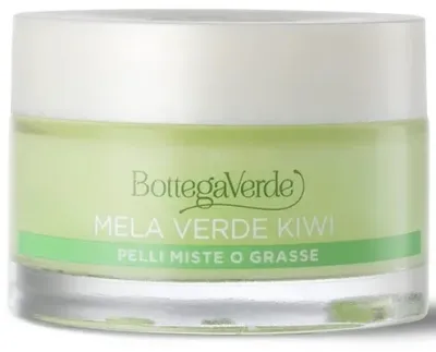 Гель-крем для лица Bottega Verde Green Apple & Kiwi для жирной кожи 50 мл