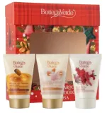Набор кремов для рук Bottega Verde Gift с аргановым и миндальным маслом, с розовым перцем, 3 x 30 мл — фото 1