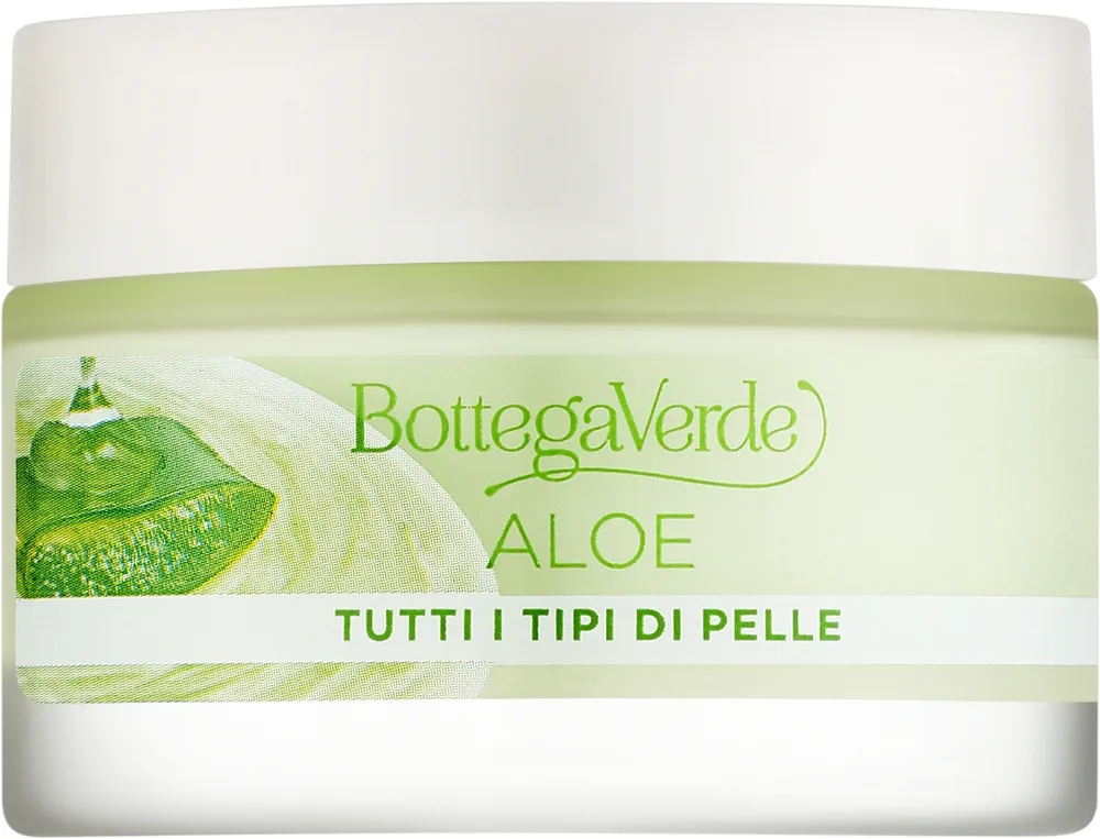 Крем для лица Bottega Verde Aloe 24H увлажняющий с алоэ 50 мл