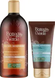 Набор для тела Bottega Verde Oli Del Benessere масло для душа с 5 маслами и крем для рук с косметичкой 400+75 мл — фото 2