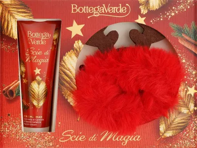 Набор для рук Bottega Verde Scie Di Magia крем с маслом ши и ароматом коньяка и специй и аксессуар 30 мл
