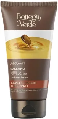 Питательный кондиционер для волос с аргановым маслом Bottega Verde Argan Nourishing and Detangling Conditioner 150 мл