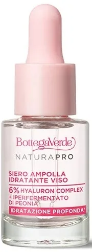 Сыворотка для лица увлажняющая Bottega Verde Natura Pro с гиалуроновым комплексом 15 мл