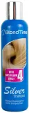 Blond Time BlondTime Silver Shampoo - Шампунь BlondTime Silver для осветлённых и седых волос, против жёлтых оттенков, серебристый эффект, 200 мл, Болгария — фото 1