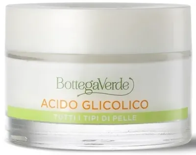 Крем для лица Bottega Verde Glycolic Acid дневной обновляющий 50 мл