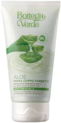 Крем для тела Bottega Verde Aloe Vera Sorbet с алоэ 150 мл