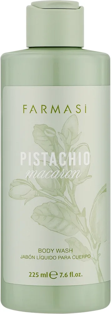 Гель для душа Farmasi Pistachio Macaron увлажняющий с гурманским ароматом, 225 мл