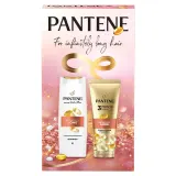 Набор для волос Pantene Infinite Lengths шампунь и кондиционер для длинных волос с провитамином B5 400+220 мл — фото 2